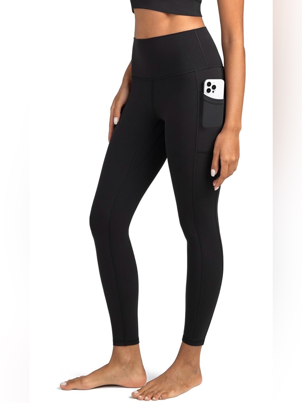 Colorfulkoala Women's High Waisted Yoga Pants 7/8 Length Leggings with Pockets